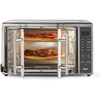 image:imageOster Extra Large 42L French Door Countertop Toaster Oven 10in1 Air Fryer Oven with Air Fry Rack Wire Rack Baking Pan and Crumb Tray Stainless SteelStainless Steel