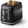 image:imageOster Retro 2Slice Toaster with QuickCheck Lever ExtraWide Slots Impressions Collection BlackBlack