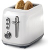 image:imageOster Retro 2Slice Toaster with QuickCheck Lever ExtraWide Slots Impressions Collection BlackWhite