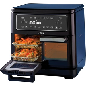 image:imageOster 11Quart Dual Air Fryer Oven with 2 Cooking Zones Large Capacity Air Fryer with 6 Cooking Functions amp 2 Baskets11Quart
