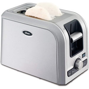 image:imageOster 2Slice Digital Countdown Toaster Brushed Stainless Steel  TSSTRTS2S2