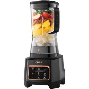 image:imageOster Extreme Mix Blender 64oz Glass Jar 3 iBlend Preset Functions 1600Watts 10Point Blade Stack with Titanium Coating amp 24oz BlendNGo Cup1500 Watts Tritan Jar